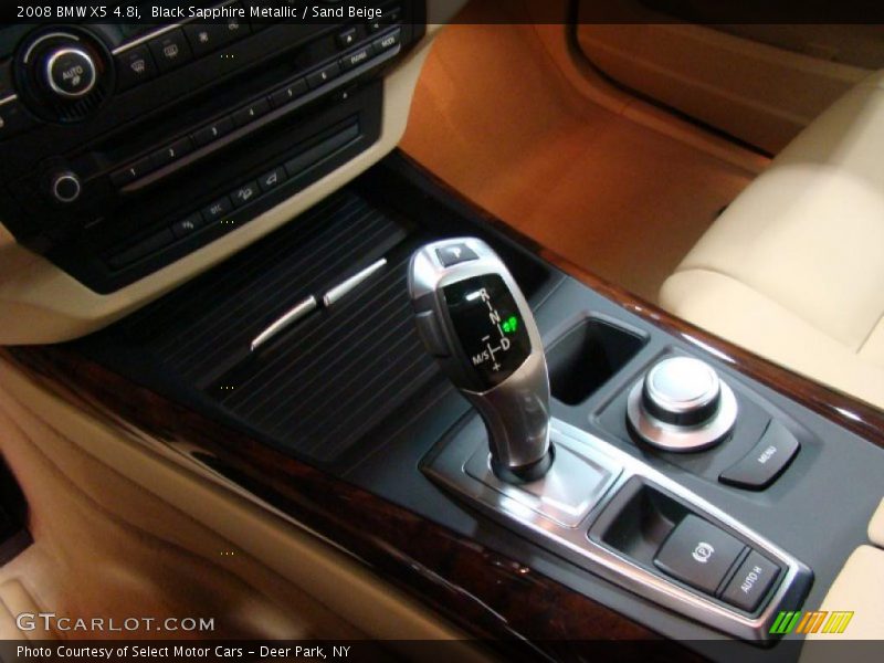 Black Sapphire Metallic / Sand Beige 2008 BMW X5 4.8i