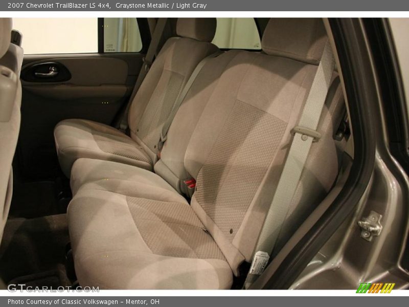 Graystone Metallic / Light Gray 2007 Chevrolet TrailBlazer LS 4x4