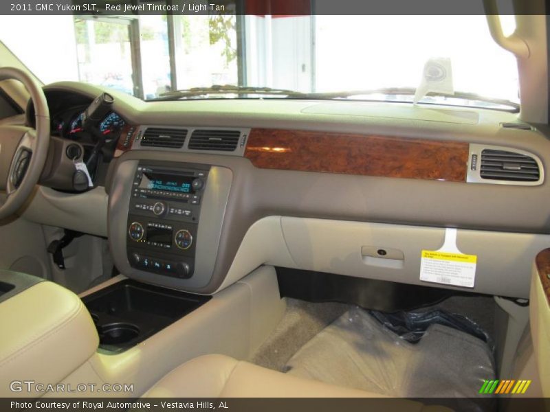 Red Jewel Tintcoat / Light Tan 2011 GMC Yukon SLT