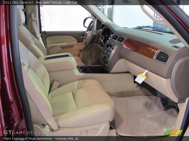 Red Jewel Tintcoat / Light Tan 2011 GMC Yukon SLT
