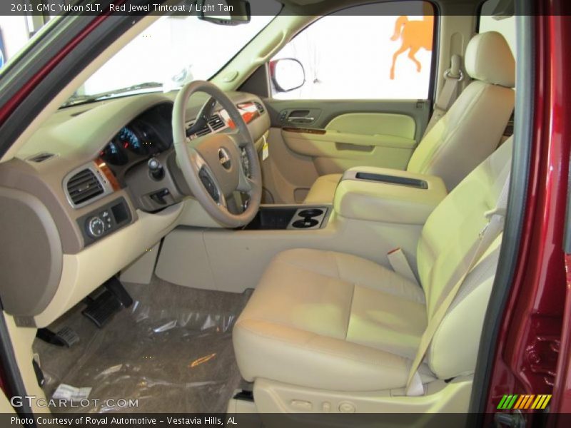Red Jewel Tintcoat / Light Tan 2011 GMC Yukon SLT