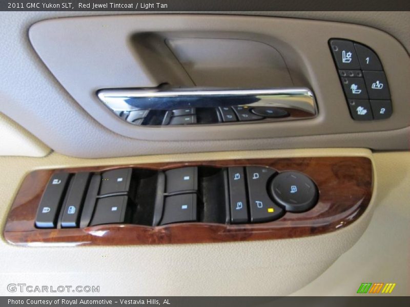 Red Jewel Tintcoat / Light Tan 2011 GMC Yukon SLT