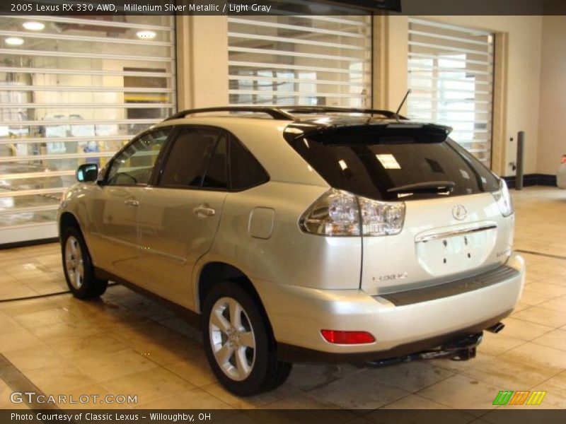Millenium Silver Metallic / Light Gray 2005 Lexus RX 330 AWD