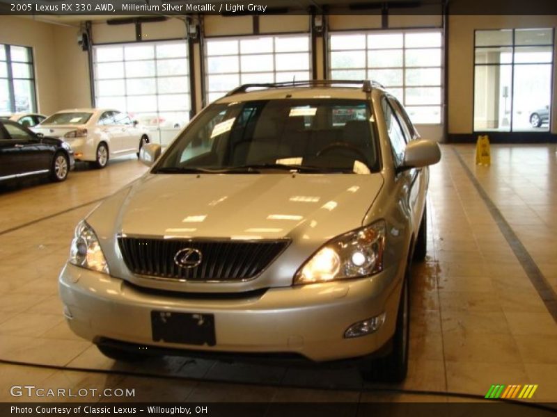 Millenium Silver Metallic / Light Gray 2005 Lexus RX 330 AWD