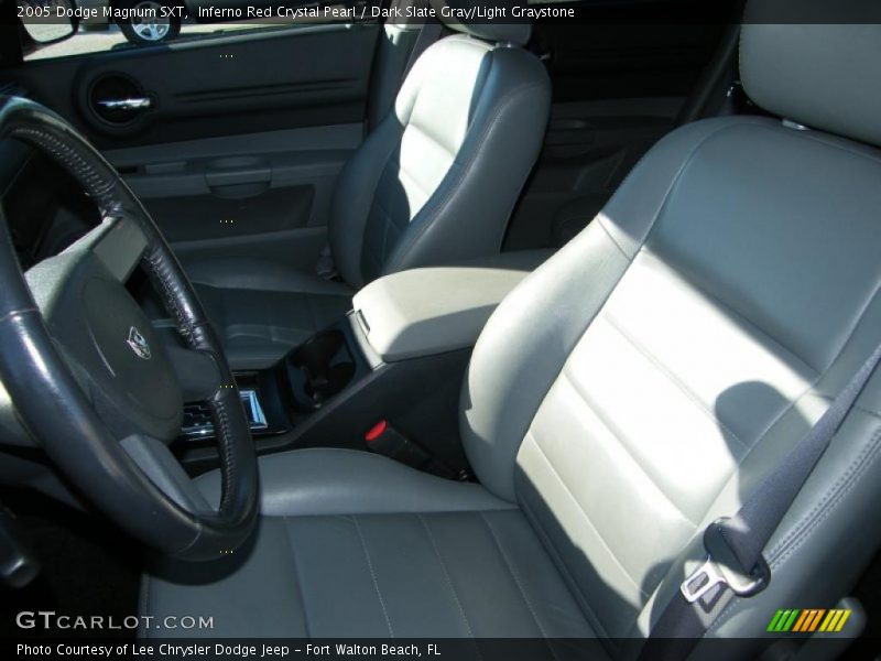 Inferno Red Crystal Pearl / Dark Slate Gray/Light Graystone 2005 Dodge Magnum SXT