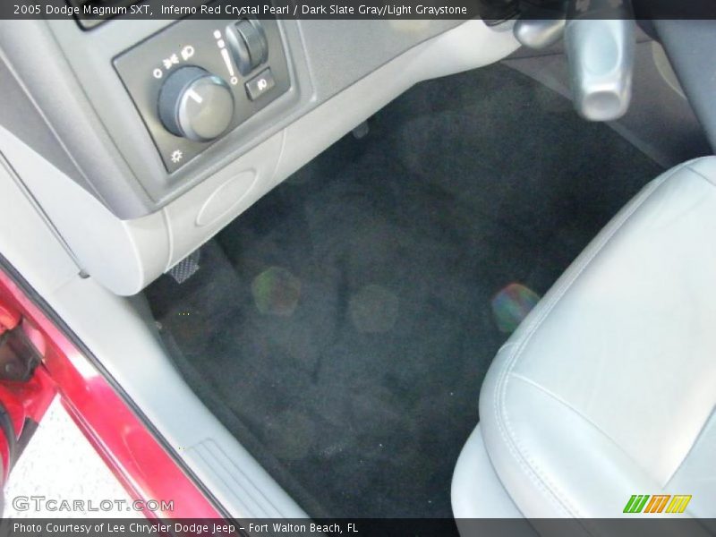 Inferno Red Crystal Pearl / Dark Slate Gray/Light Graystone 2005 Dodge Magnum SXT