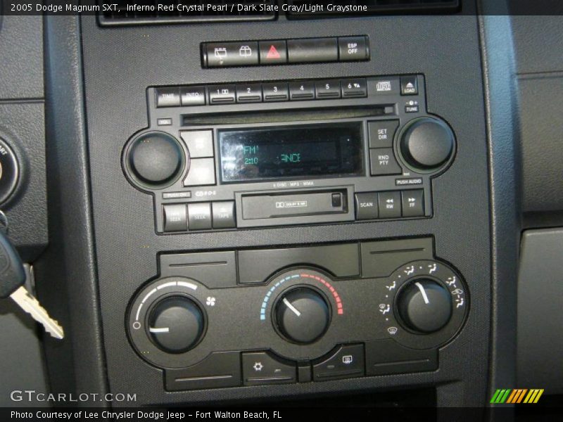 Inferno Red Crystal Pearl / Dark Slate Gray/Light Graystone 2005 Dodge Magnum SXT
