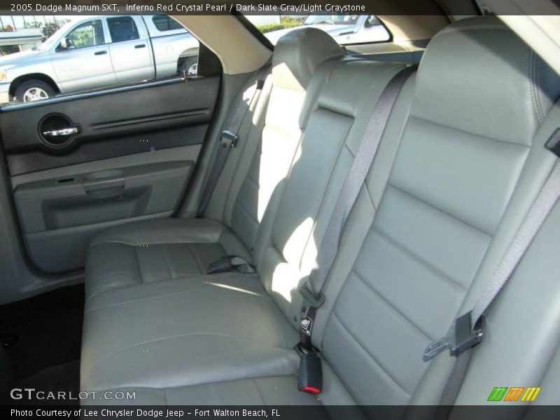 Inferno Red Crystal Pearl / Dark Slate Gray/Light Graystone 2005 Dodge Magnum SXT