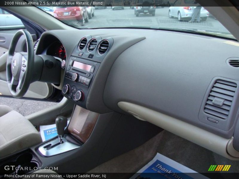 Majestic Blue Metallic / Blond 2008 Nissan Altima 2.5 S