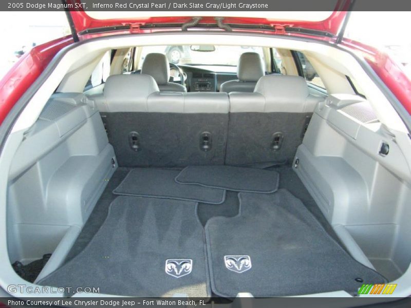 Inferno Red Crystal Pearl / Dark Slate Gray/Light Graystone 2005 Dodge Magnum SXT