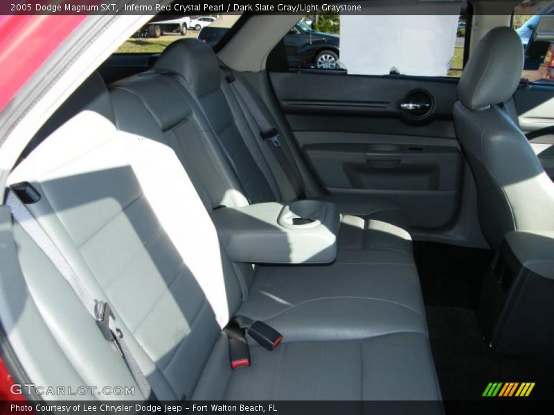 Inferno Red Crystal Pearl / Dark Slate Gray/Light Graystone 2005 Dodge Magnum SXT