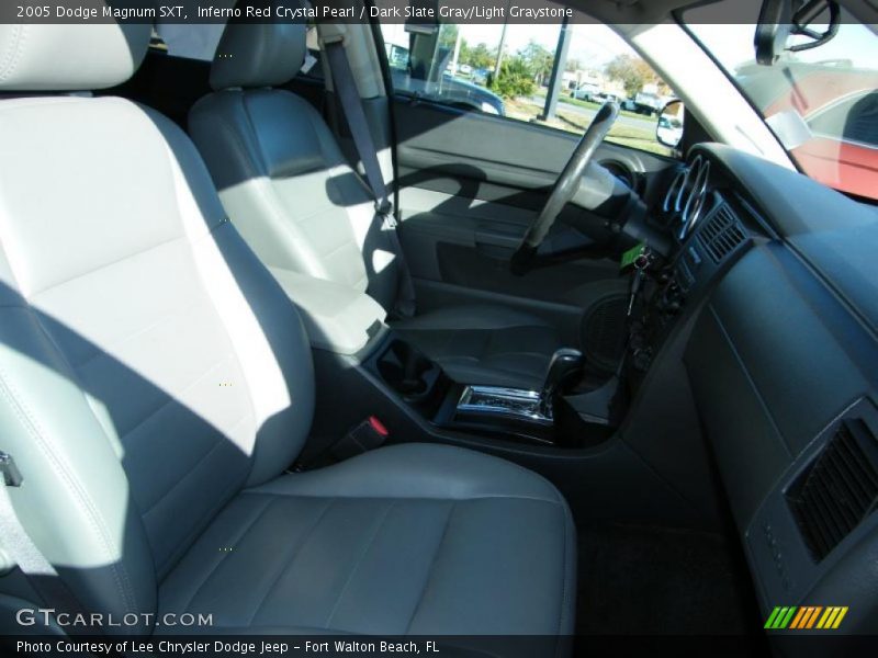 Inferno Red Crystal Pearl / Dark Slate Gray/Light Graystone 2005 Dodge Magnum SXT