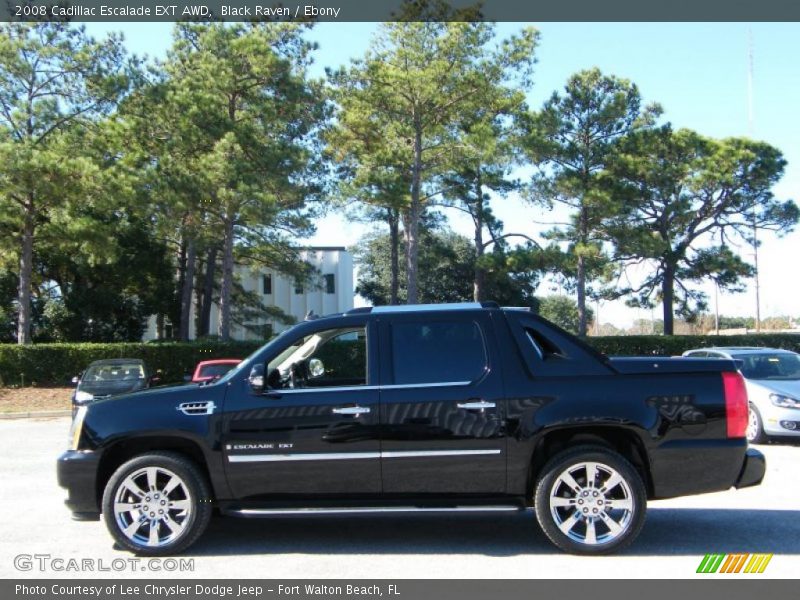 Black Raven / Ebony 2008 Cadillac Escalade EXT AWD