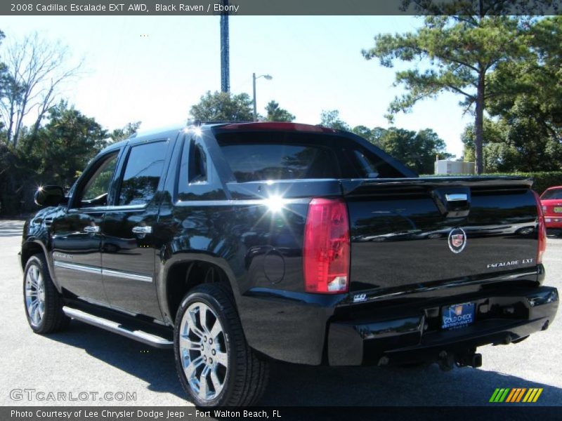 Black Raven / Ebony 2008 Cadillac Escalade EXT AWD
