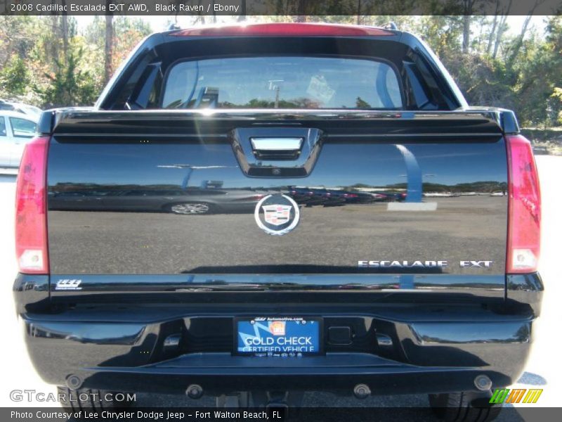 Black Raven / Ebony 2008 Cadillac Escalade EXT AWD