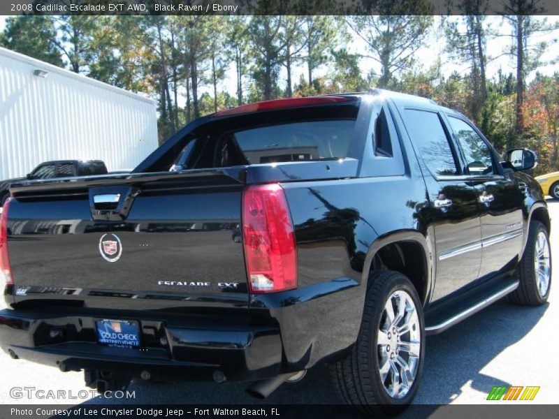 Black Raven / Ebony 2008 Cadillac Escalade EXT AWD