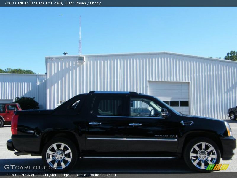 Black Raven / Ebony 2008 Cadillac Escalade EXT AWD