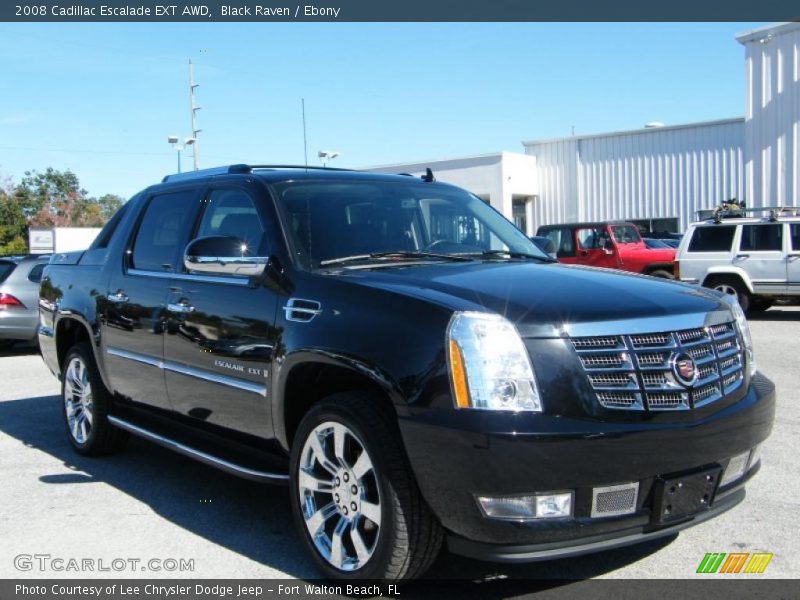 Black Raven / Ebony 2008 Cadillac Escalade EXT AWD