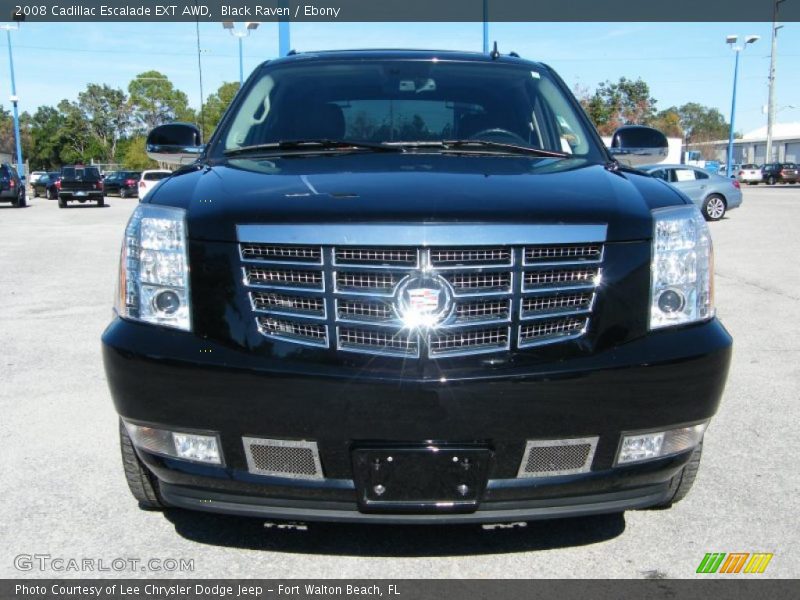 Black Raven / Ebony 2008 Cadillac Escalade EXT AWD
