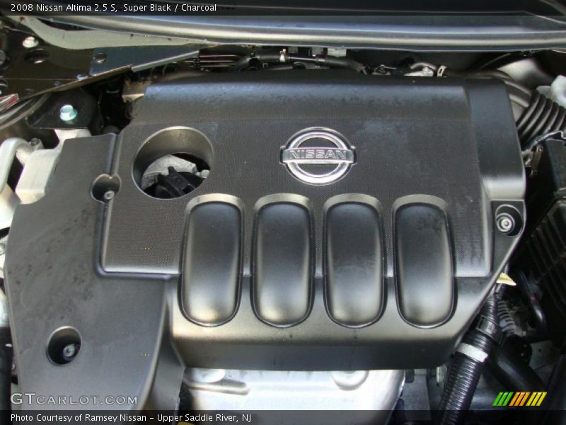 Super Black / Charcoal 2008 Nissan Altima 2.5 S