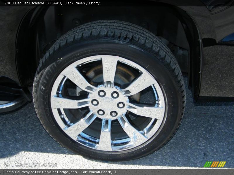 Black Raven / Ebony 2008 Cadillac Escalade EXT AWD