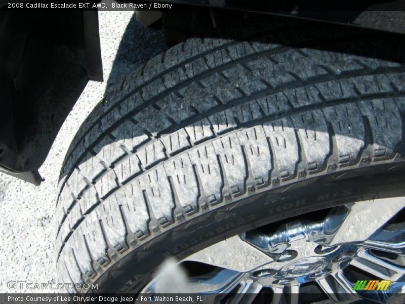 Black Raven / Ebony 2008 Cadillac Escalade EXT AWD