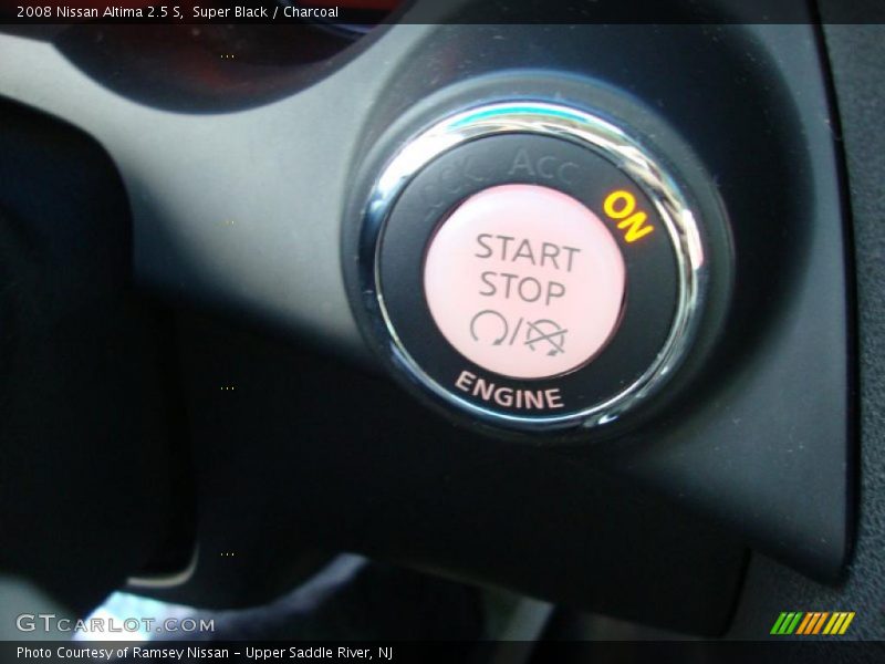 Super Black / Charcoal 2008 Nissan Altima 2.5 S