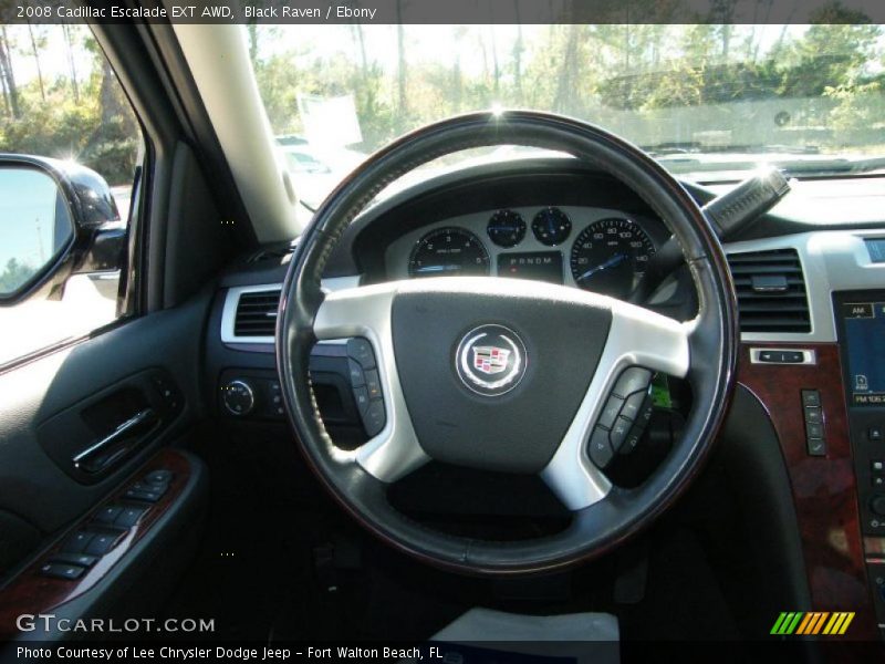 Black Raven / Ebony 2008 Cadillac Escalade EXT AWD