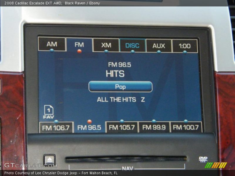 Black Raven / Ebony 2008 Cadillac Escalade EXT AWD