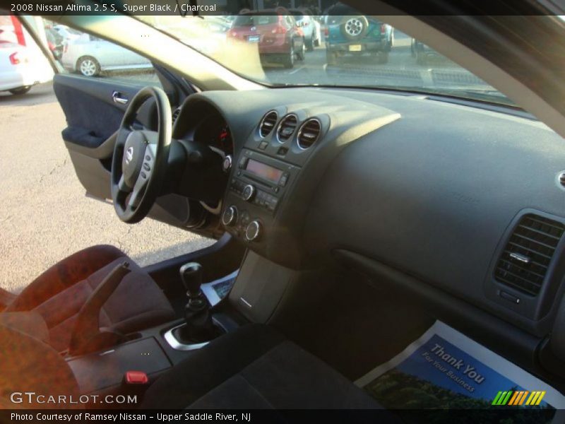 Super Black / Charcoal 2008 Nissan Altima 2.5 S