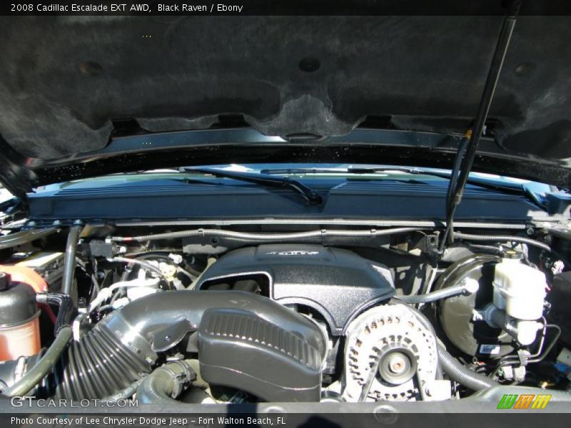 Black Raven / Ebony 2008 Cadillac Escalade EXT AWD