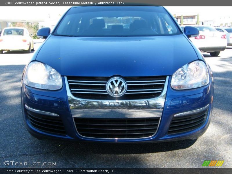 Laser Blue Metallic / Anthracite Black 2008 Volkswagen Jetta SE Sedan