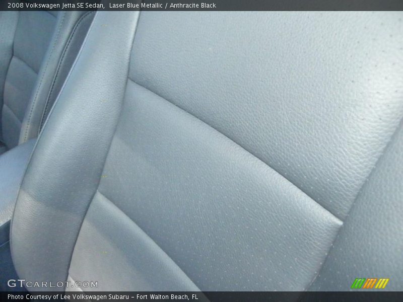 Laser Blue Metallic / Anthracite Black 2008 Volkswagen Jetta SE Sedan