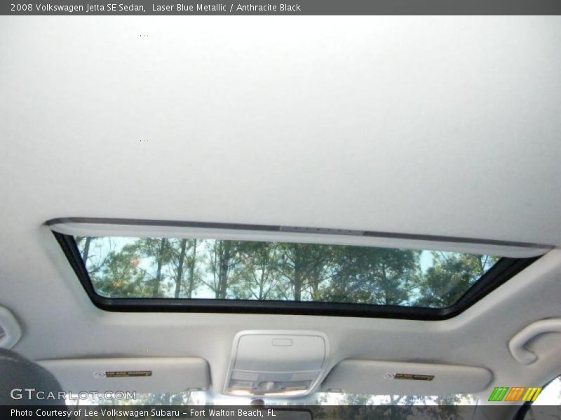 Laser Blue Metallic / Anthracite Black 2008 Volkswagen Jetta SE Sedan