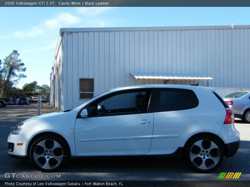 Candy White / Black Leather 2006 Volkswagen GTI 2.0T