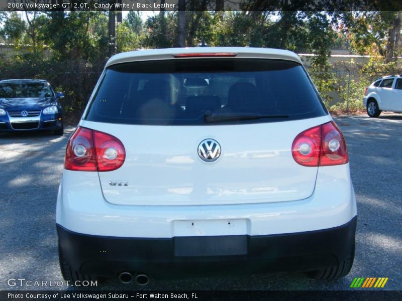 Candy White / Black Leather 2006 Volkswagen GTI 2.0T