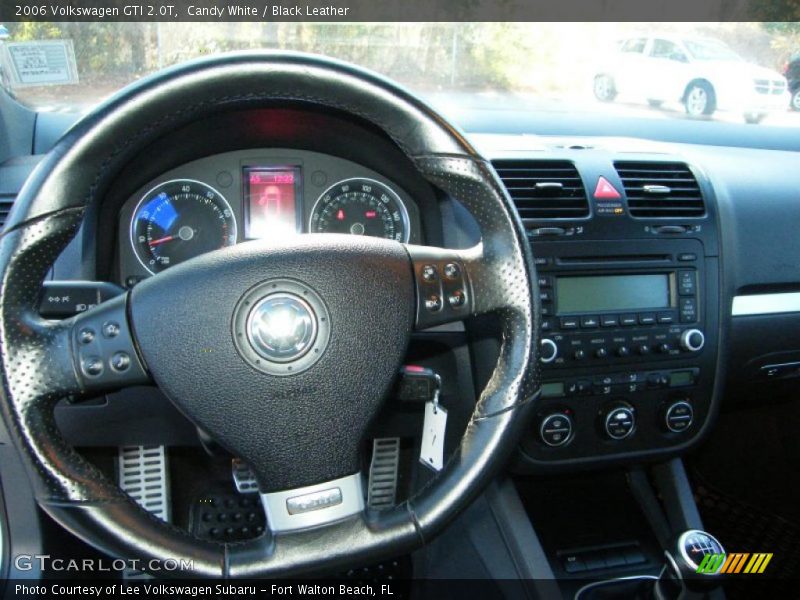 Candy White / Black Leather 2006 Volkswagen GTI 2.0T