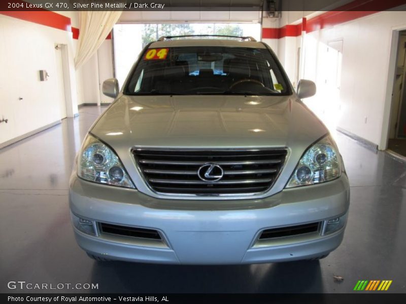 Silver Pine Metallic / Dark Gray 2004 Lexus GX 470