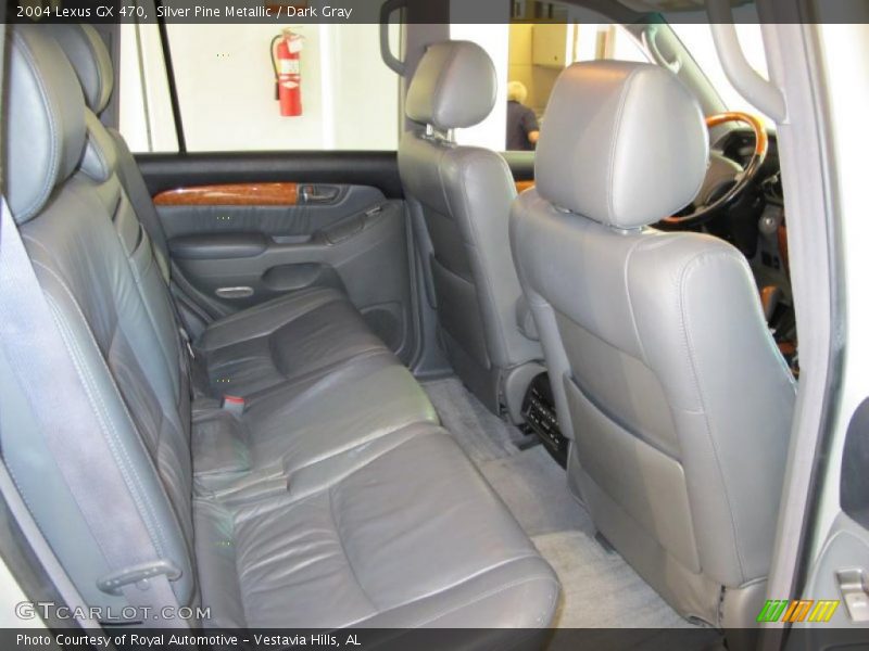  2004 GX 470 Dark Gray Interior