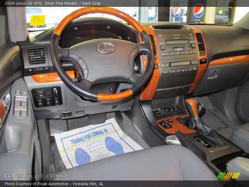 Dashboard of 2004 GX 470