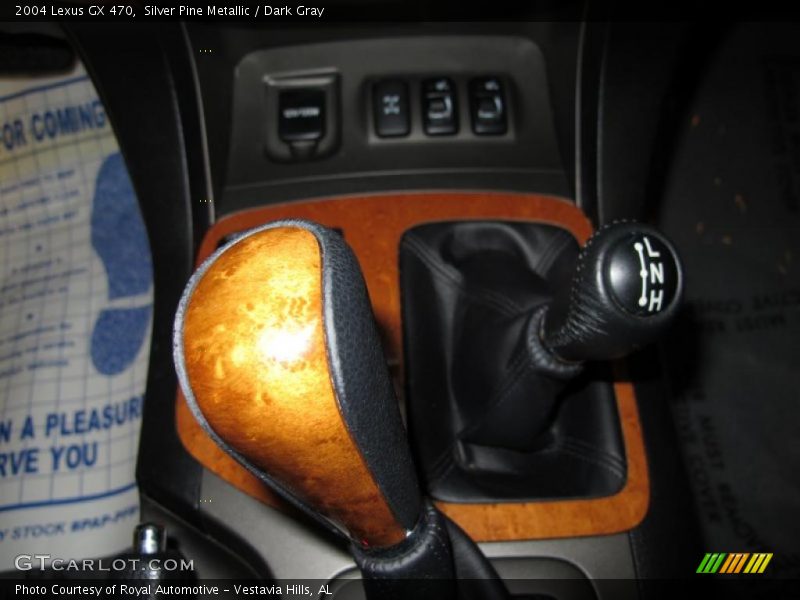 Silver Pine Metallic / Dark Gray 2004 Lexus GX 470