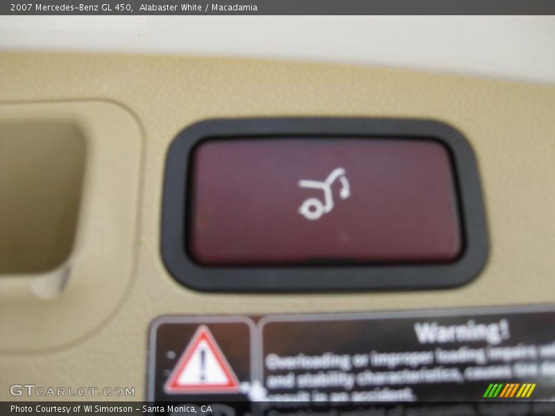Alabaster White / Macadamia 2007 Mercedes-Benz GL 450