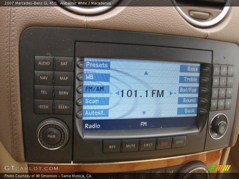 Alabaster White / Macadamia 2007 Mercedes-Benz GL 450