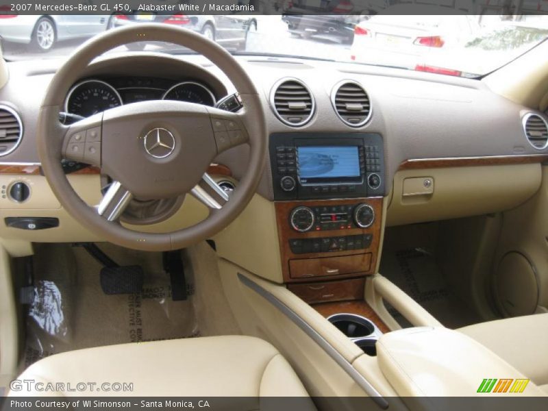 Alabaster White / Macadamia 2007 Mercedes-Benz GL 450