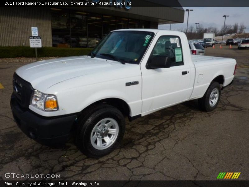 Front 3/4 View of 2011 Ranger XL Regular Cab