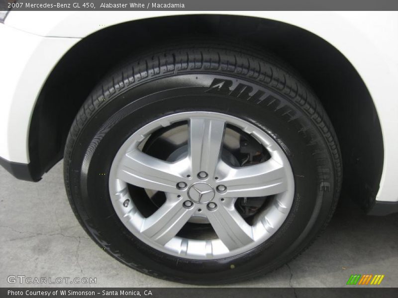 Alabaster White / Macadamia 2007 Mercedes-Benz GL 450