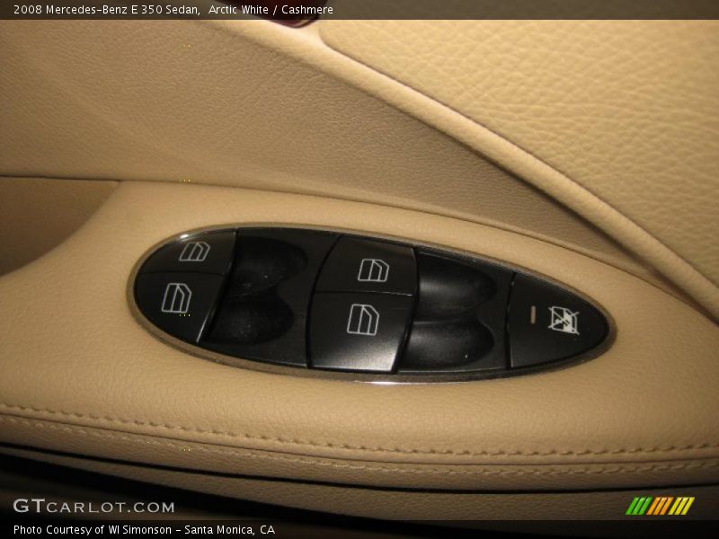 Arctic White / Cashmere 2008 Mercedes-Benz E 350 Sedan