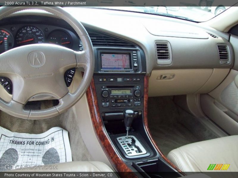 Dashboard of 2000 TL 3.2