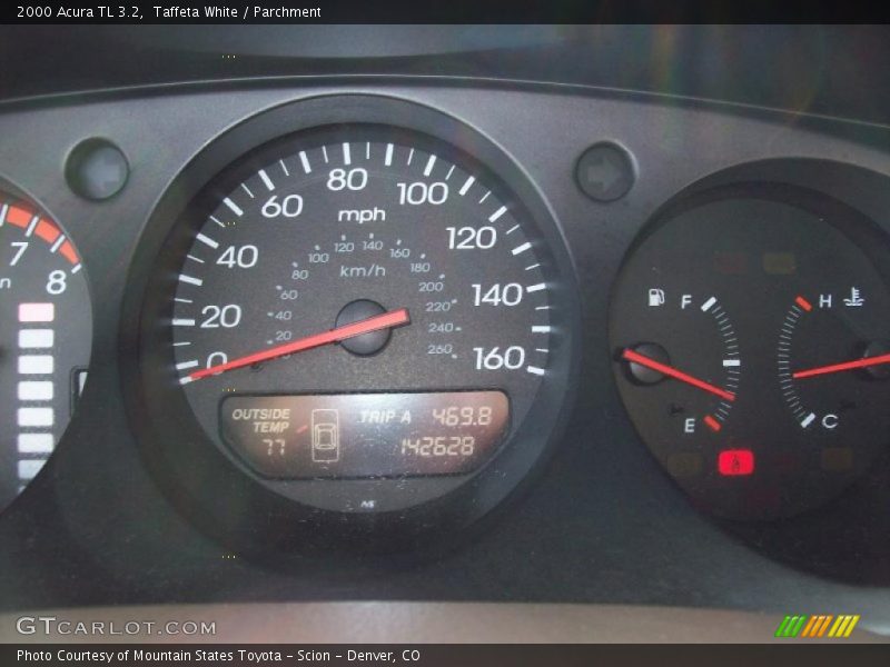 Taffeta White / Parchment 2000 Acura TL 3.2