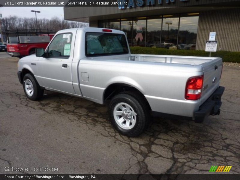  2011 Ranger XL Regular Cab Silver Metallic